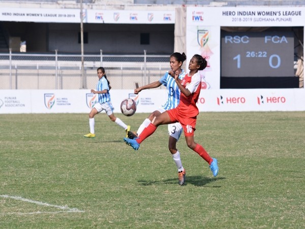 Rising Student Club and FC Alakhpura in action (Photo/ AIFF)