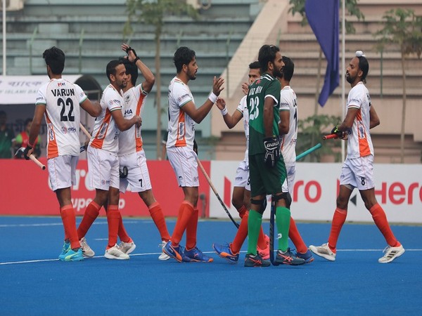 Indian men's hockey team in action (Image: Hockey India)