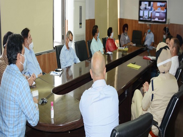Jammu Divisional Commissioner, Sanjeev Verma chaired the meeting to review arrangements for Amarnath Yatra.