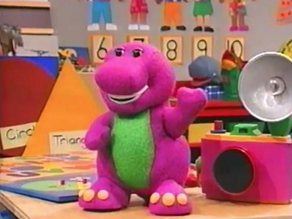Barney the Dinosaur (Image source: Instagram)