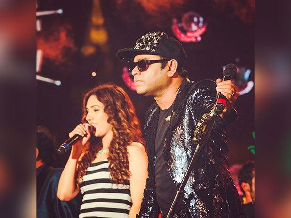 Neeti Mohan and AR Rahman (Image source: Twitter)