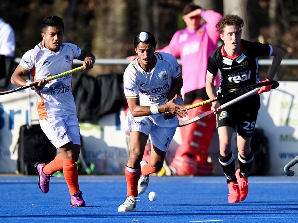 India in action against Germany (Photo/ Hockey India)