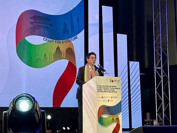 Yu Byung Chae, Deputy Minister for Culture and Arts Policy at the Ministry of Culture, Sports and Tourism of the Republic of Korea. (Photo/ANI)