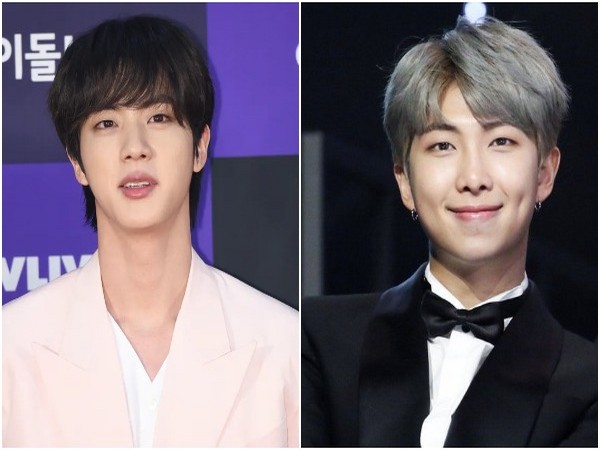 Singer-songwriter Jin, Rapper RM (Image source: Instagram)