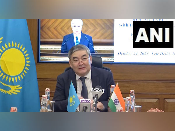 Ambassador of Kazakhstan to India, Nurlan Zhalgasbayev (Photo/ANI)
