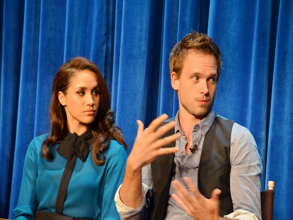 Duchess Meghan and Patrick J Adams