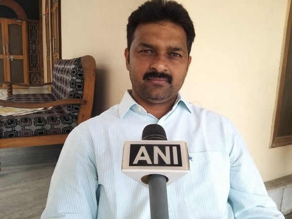 BJP MP Kamlesh Paswan speaks to ANI in Gorakhpur on Friday [Photo/ANI]