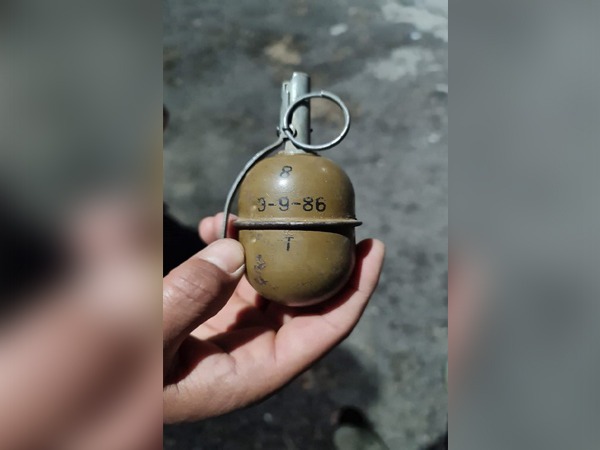 Grenades recovered from JEM terrorist in J-K's Tral