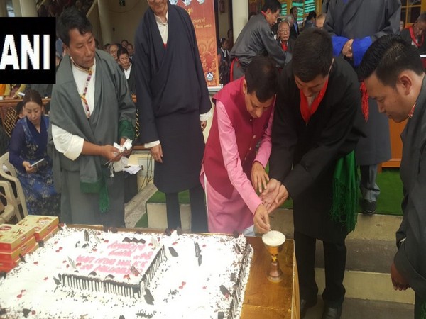 The 84th birthday of spiritual leader Dalai Lama was celebrated in Dharamshala on Saturday with enthusiasm. Photo/ANI