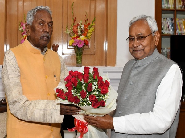 Bihar Governor  Phagu Chauhan and CM Nitish Kumar (File Photo/ ANI)