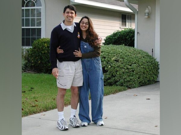Madhuri Dixit with husband Shriram Nene (Image Source: Instagram)