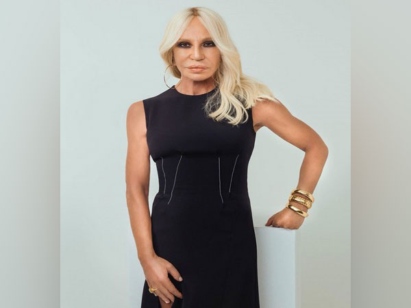 Fashion designer Donatella Versace (Image courtesy: Instagram)