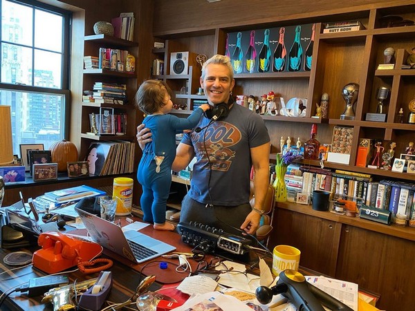 Andy Cohen with son (Image courtesy: Instagram)