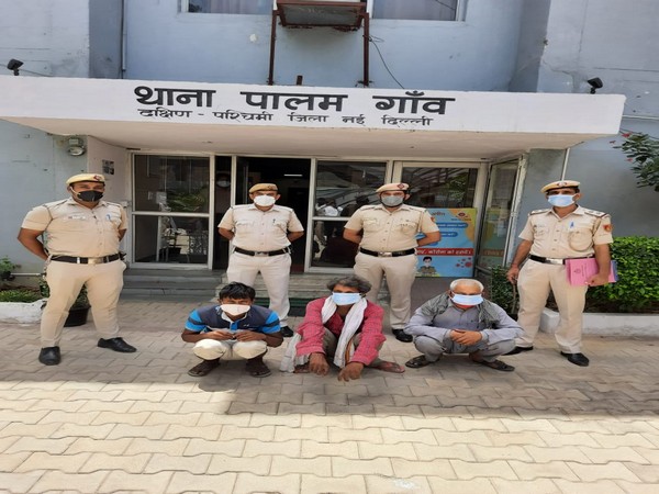 Delhi Police arrested three accused in the case of brutal culpable homicide (Photo/ANI)