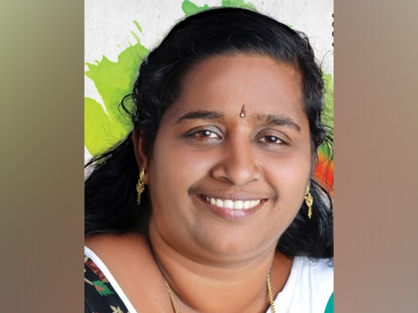 United Democratic Front (UDF) candidate K Girija Kumari. 