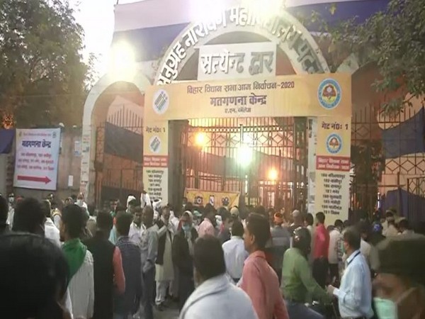 Visual from a counting centre in Patna (Photo/ANI)