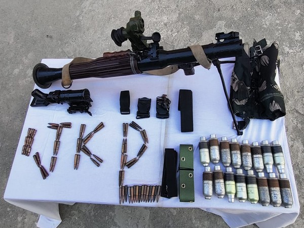 Arms and ammunition recovered in J-K's Sopore