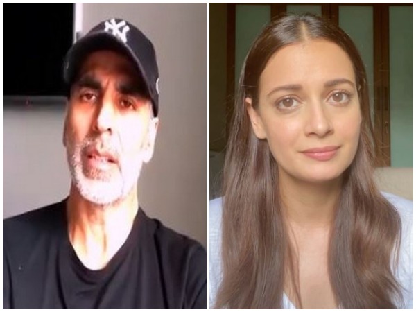 Akshay Kumar, Dia Mirza (Image courtesy: Twitter)