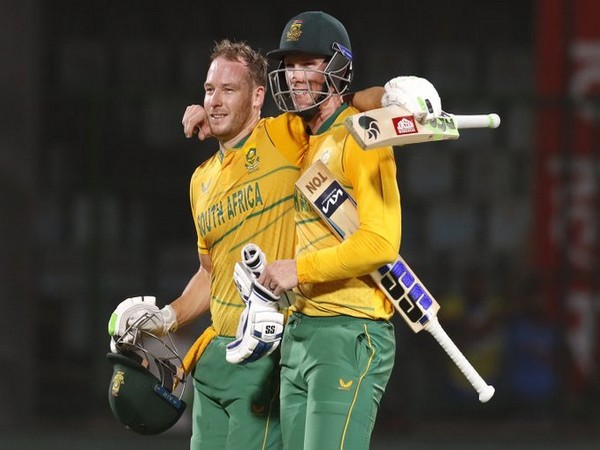 Rassie van der Dussen and David Miller (Photo: ICC/ Twitter)