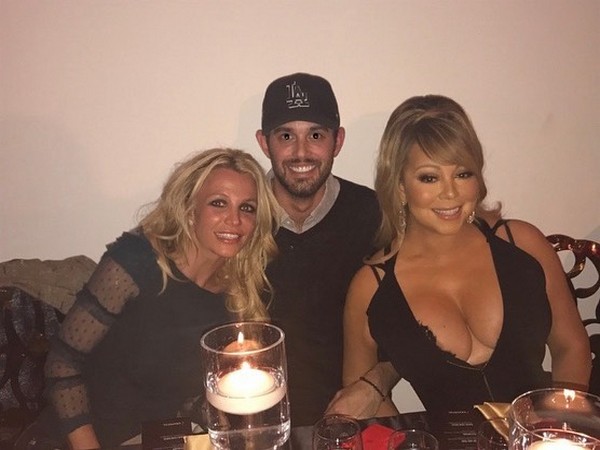 Britney Spears with Cade Hudson and Mariah Carey (Image courtesy: Instagram) 