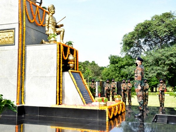 The 193rd Gunners Days being celebrated by the Regiment of Artillery. 