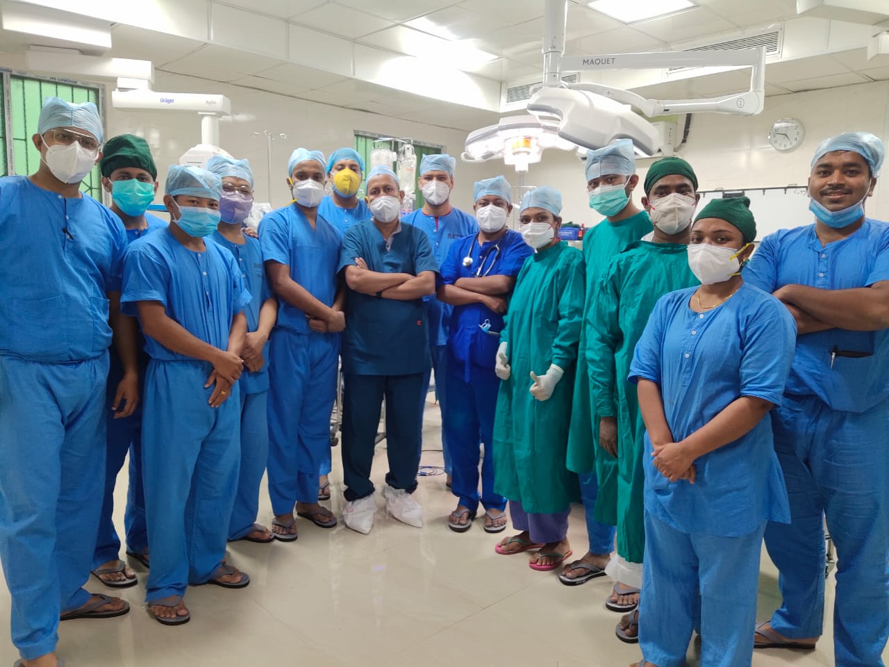 Under Ayushman Bharat health scheme, first open heart surgery operated in Tripura's GBP hospital at free of cost