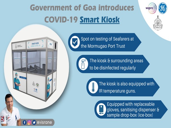 Goa government to set up kiosks (Photo courtesy: Vishwajit Rane Facebook Page)