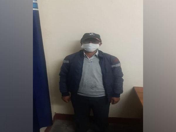 The accused was absconding for the last 3 months. (Photo/ANI)