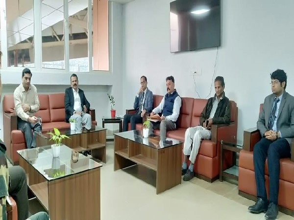 A visual from the meeting. (Photo/ANI)