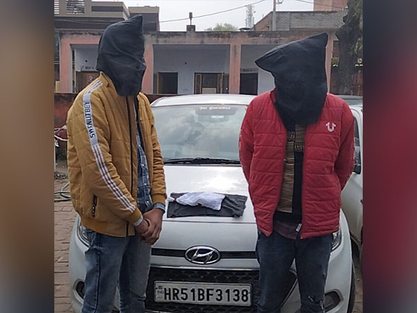 Haryana Police arrested two with heroin worth Rs 35 lakh in Fatehabad (Photo/ANI)