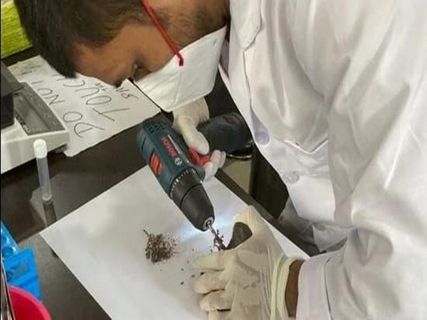 Rhino horns under verification. (Photo/ANI)