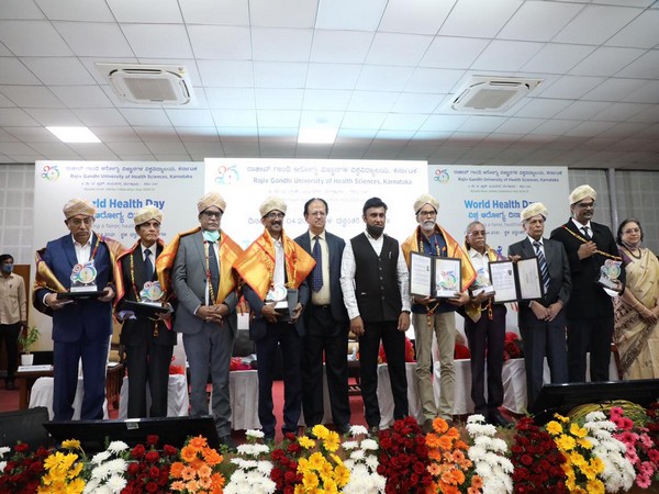 A visual from the event on Wednesday. 