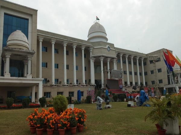 A view of Bhubaneswar-Cuttack Police Commissionerate building. Photo/ANI