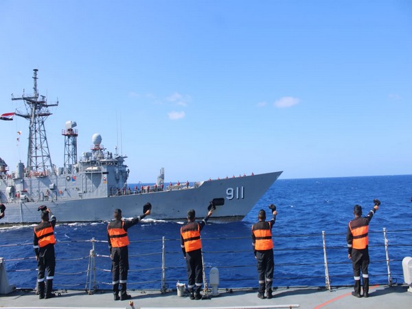 On Sunday, Indian Naval Ship Tabar has reached Alexandria harbour in Egypt as part of its ongoing overseas deployment.