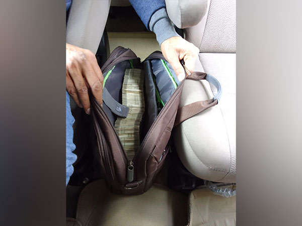 Rs 37 lakh were seized by the flying squad team. (Photo/ANI)