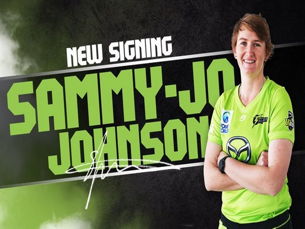 Sammy-Jo Johnson joins Sydney Thunder. (Photo/ Sydney Thunder Twitter)