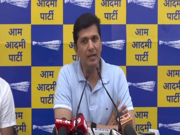 Aam Aadmi Party MLA Saurav Bhardwaj (Photo/ANI)