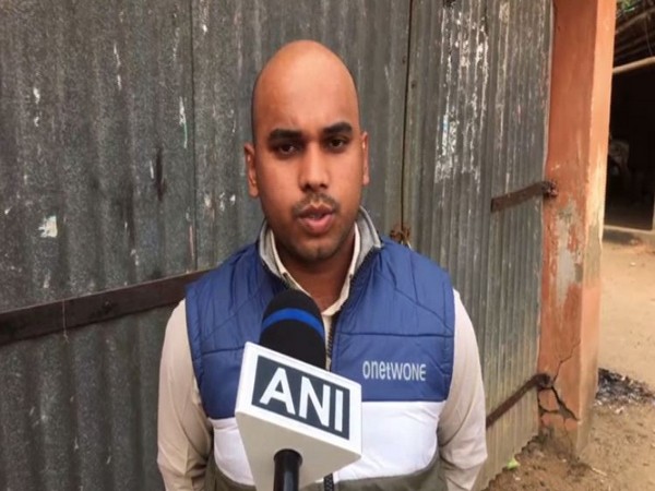 ABVP leader Ramesh Pramanik speaking to ANI in Birbhum on Thursday. (Photo/ANI)