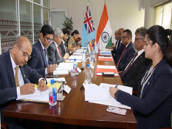 5th India-Fiji Foreign Office Consultations held in Suva (Photo Credit: Indian High Commission in Suva twitter)