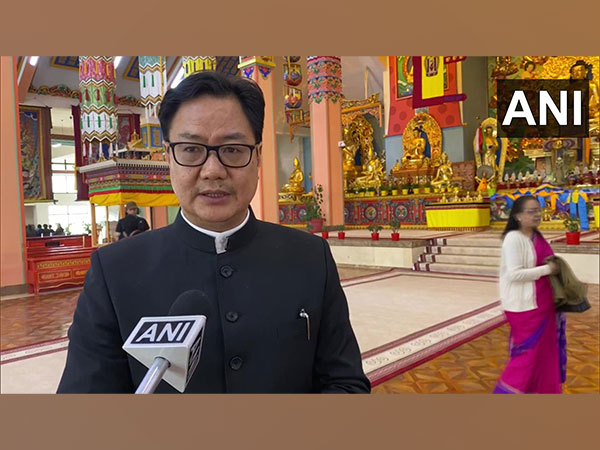 Union Law Minister Kiren Rijiju in Ulaanbaatar.