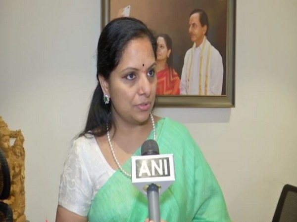 TRS MLC Kalvakuntla Kavitha (Photo/ANI)