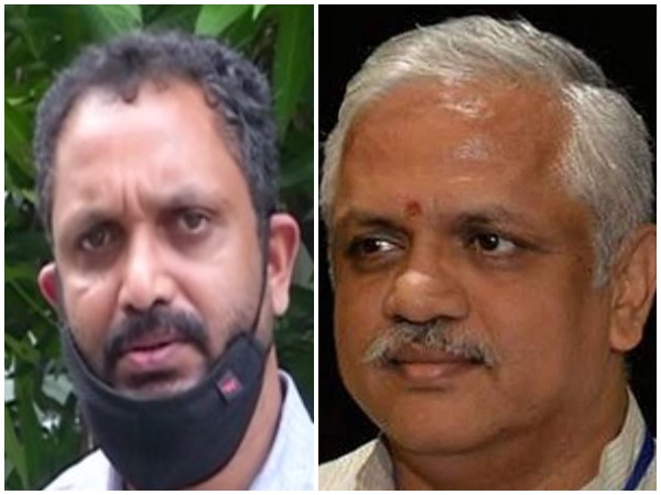 K Surendran (Left) and B L Santosh 