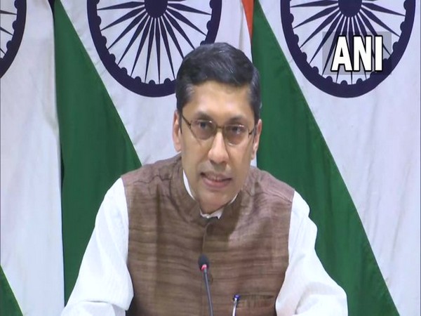 External Affairs Ministry Spokesperson Arindam Bagchi at media briefing on Thursday.