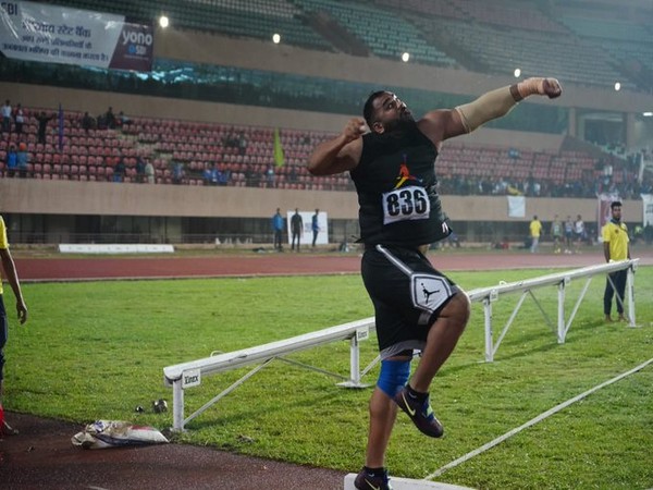 Tajinder Pal Singh Toor (Photo/Athletics Federation of India Twitter)