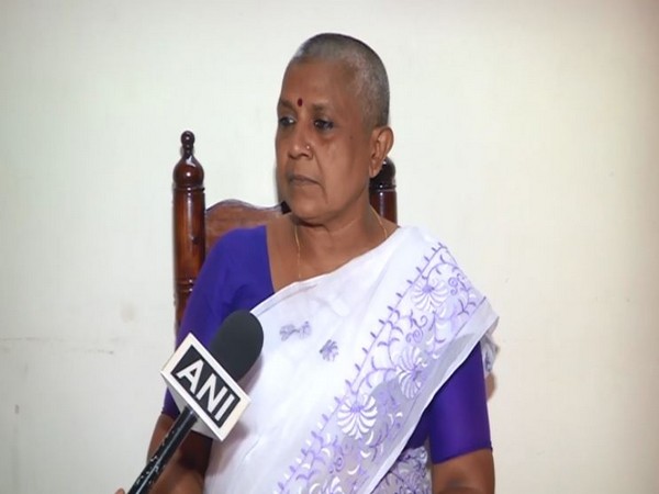Lathika Subash, former president of the Kerala Pradesh Mahila Congress (File Photo/ANI)