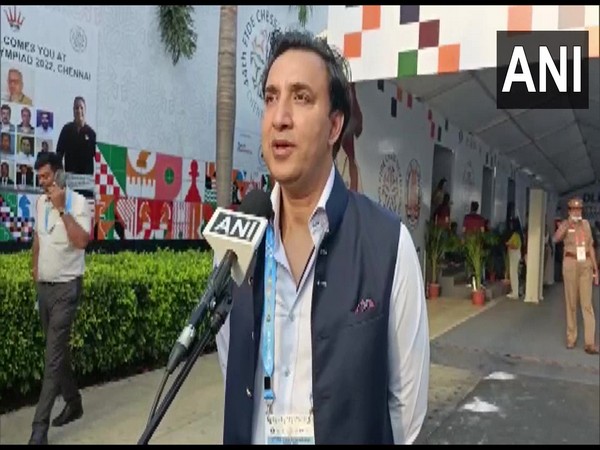 Sanjay Kapoor, AICF president. (Photo- ANI)