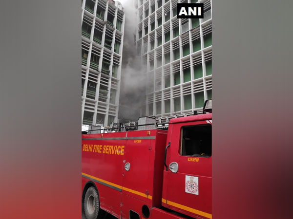 Visual from AIIMS in New Delhi on Saturday. Photo/ANI