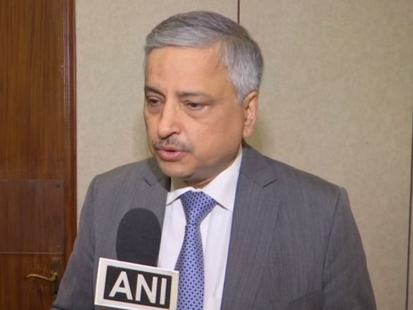 AIIMS Director Dr Randeep Guleria speaking to ANI in New Delhi on Friday. Photo/ANI