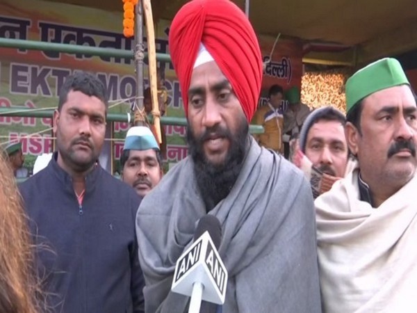 Kisan Andolan Committee spokesperson Jagtar Singh Bajwa (file pic/ ANI)
