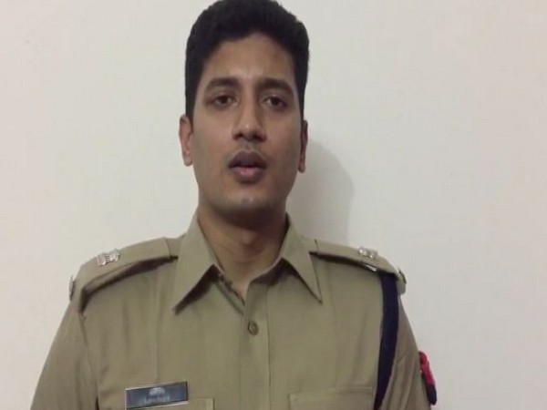Abhishek, Superintendent of Police (SP), City Aligarh. Photo/ANI